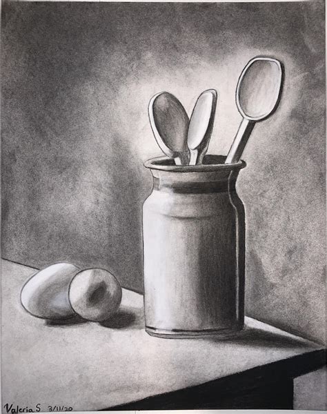 Still Life Drawings .